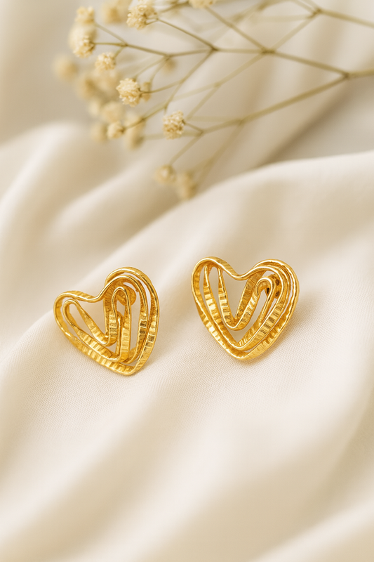AURORA HEARTS EARRING
