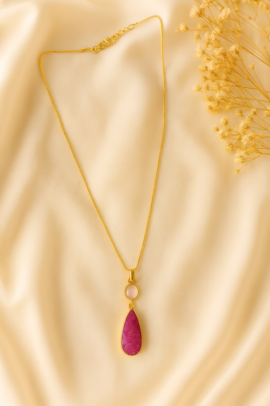 GULNAZ DROP NECKLACE