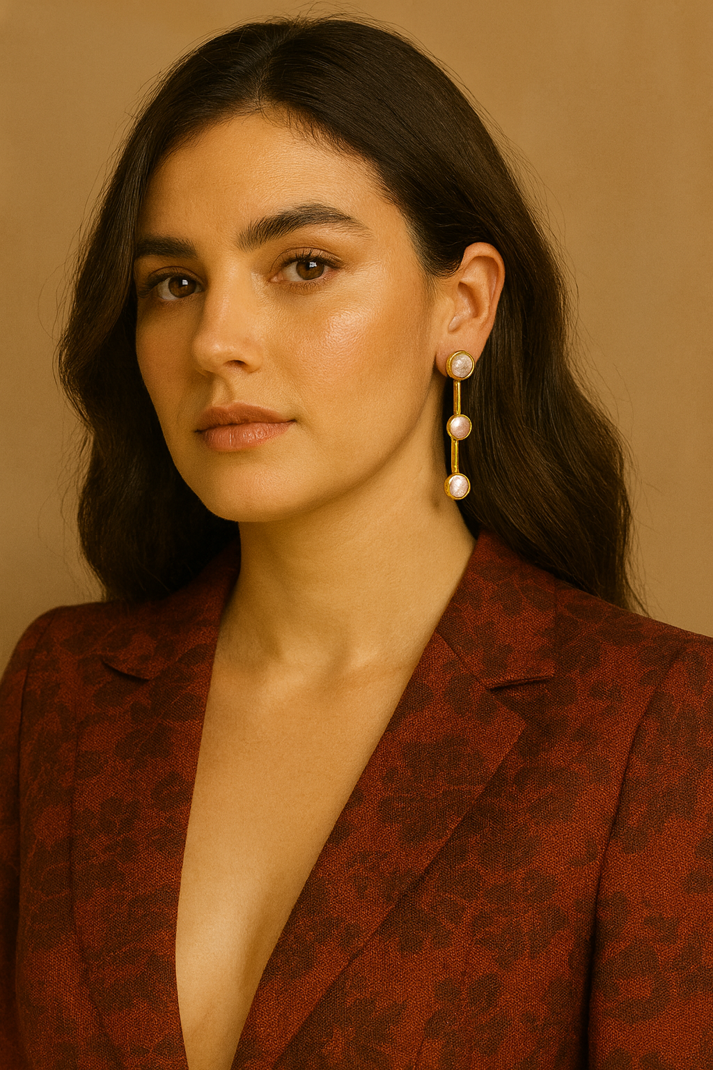 NOOR PEARL DROP EARRING