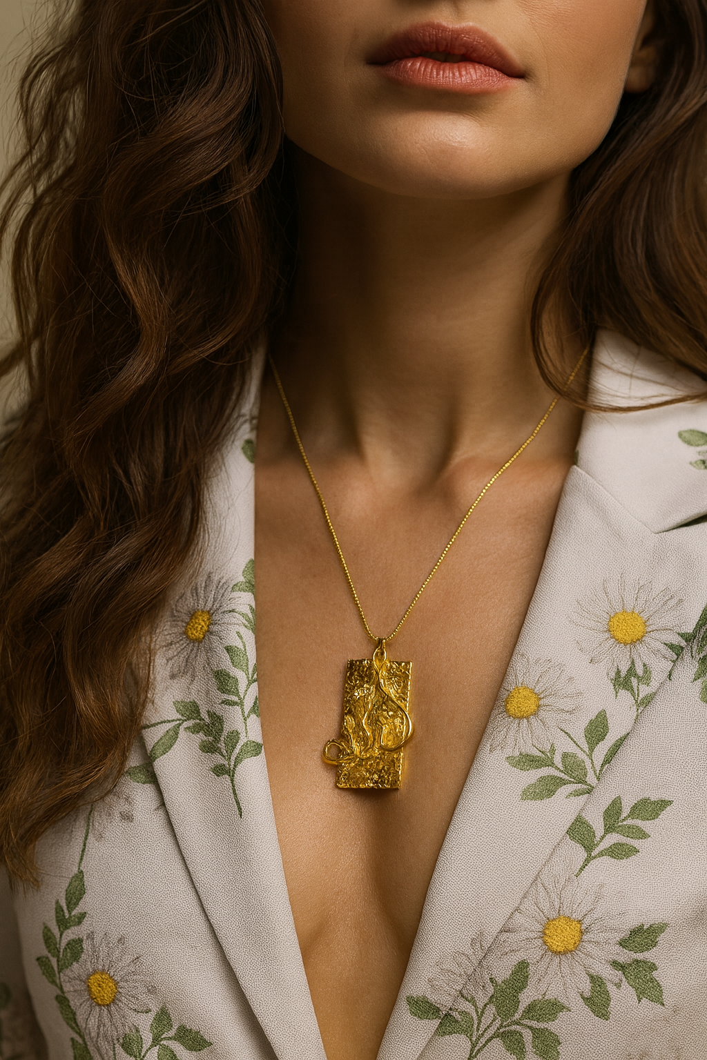 PADMA PENDANT NECKLACE